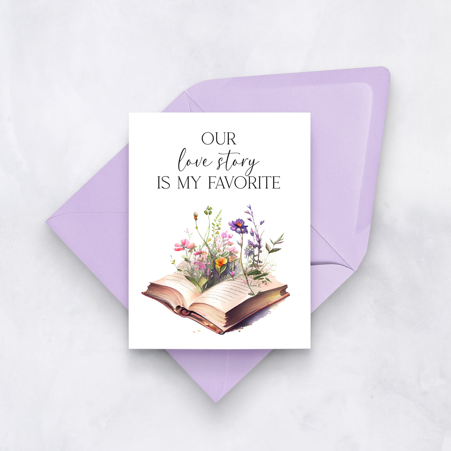 Romantic Anniversary Card