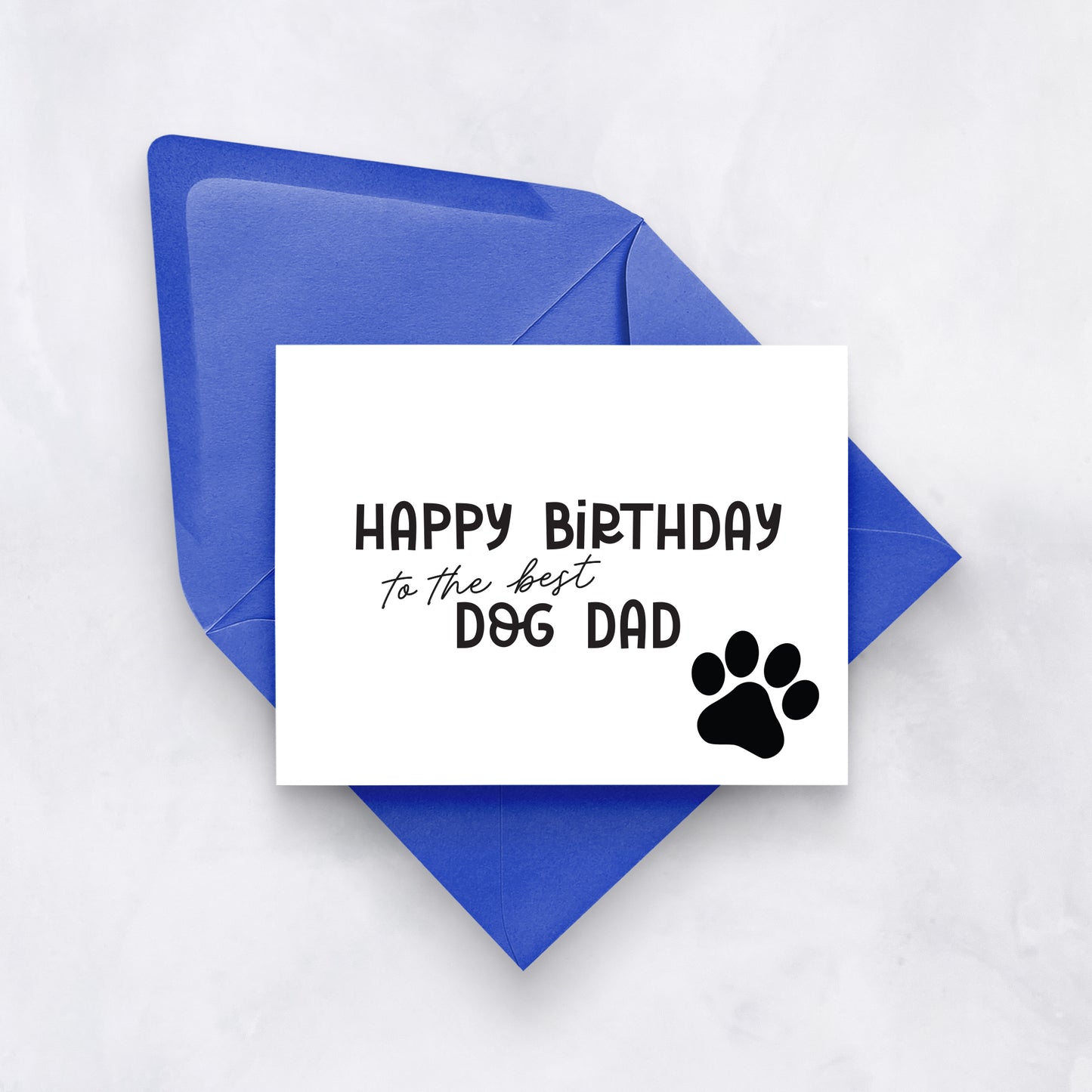 Dog Dad Birthday Card