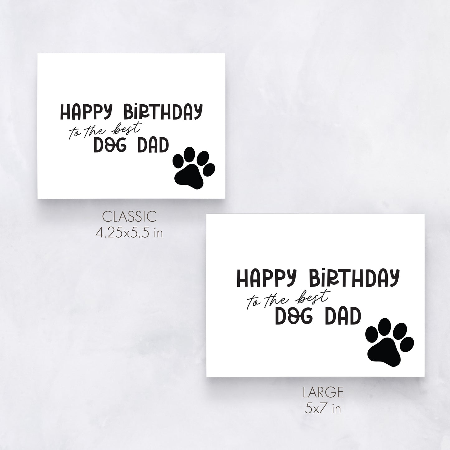 Dog Dad Birthday Card