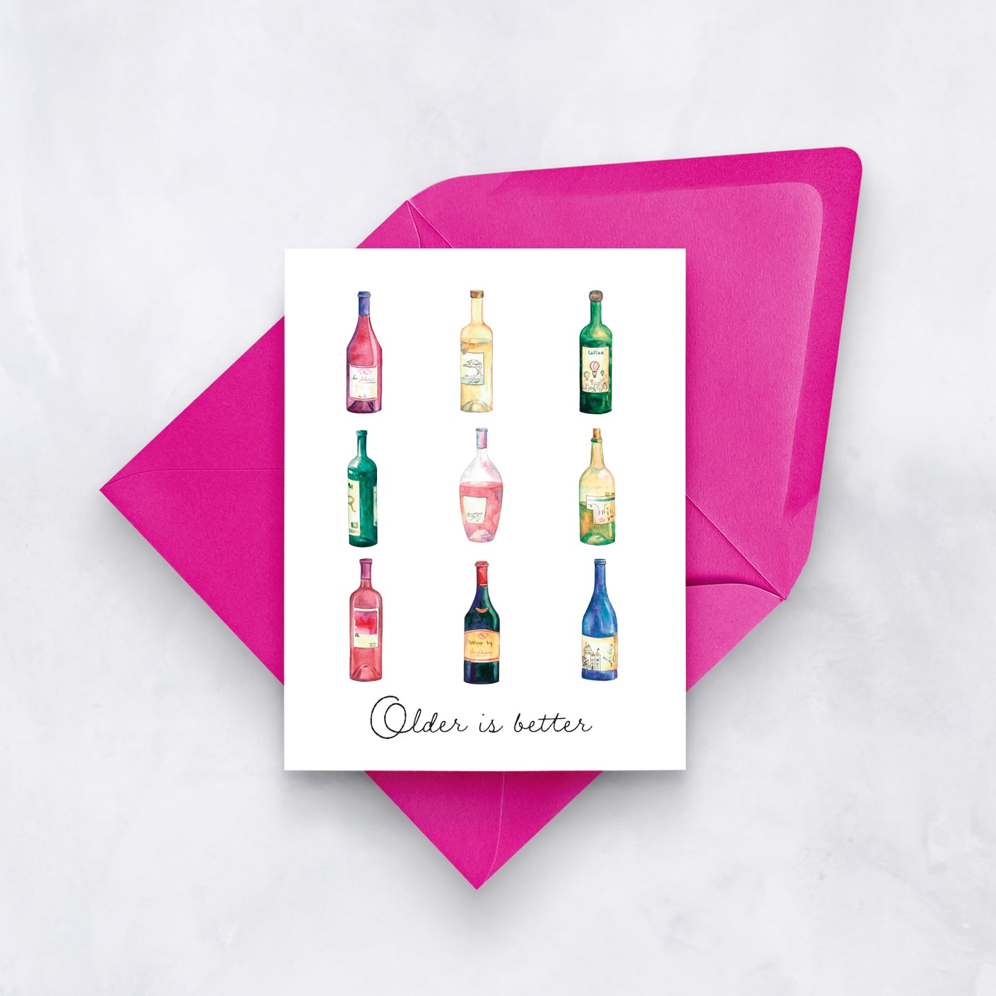 Wine Lover Birthday Card