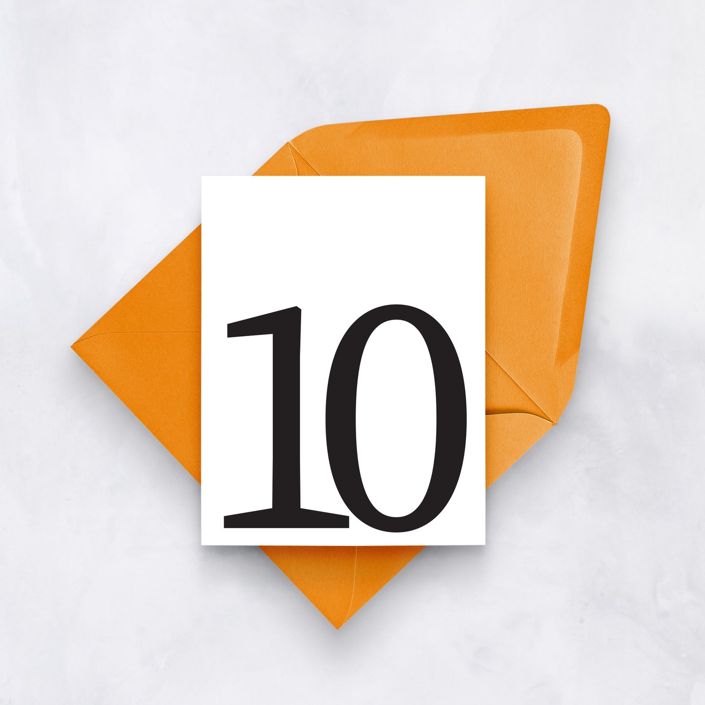 10th Birthday Milestone Card