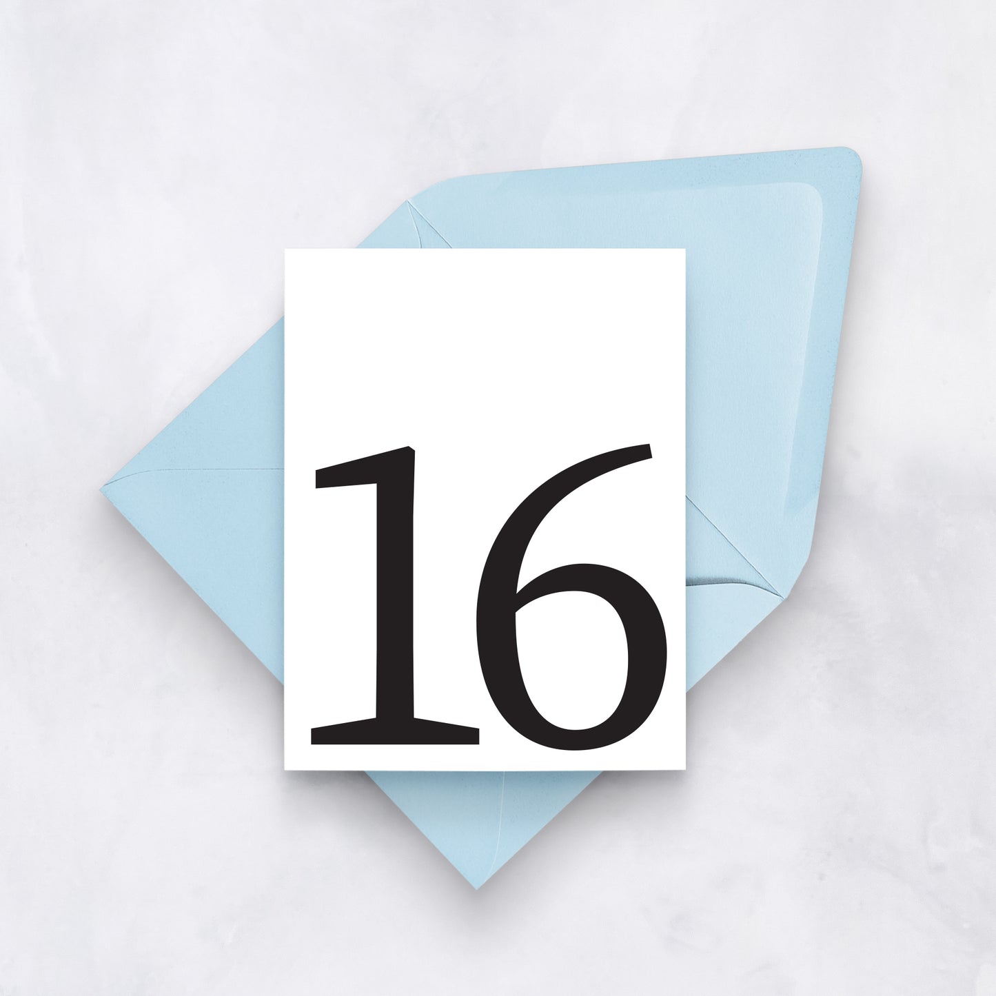 Sweet 16 Birthday Milestone Card