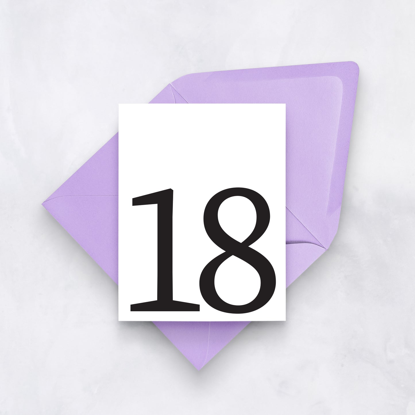 18th Birthday Milestone Card