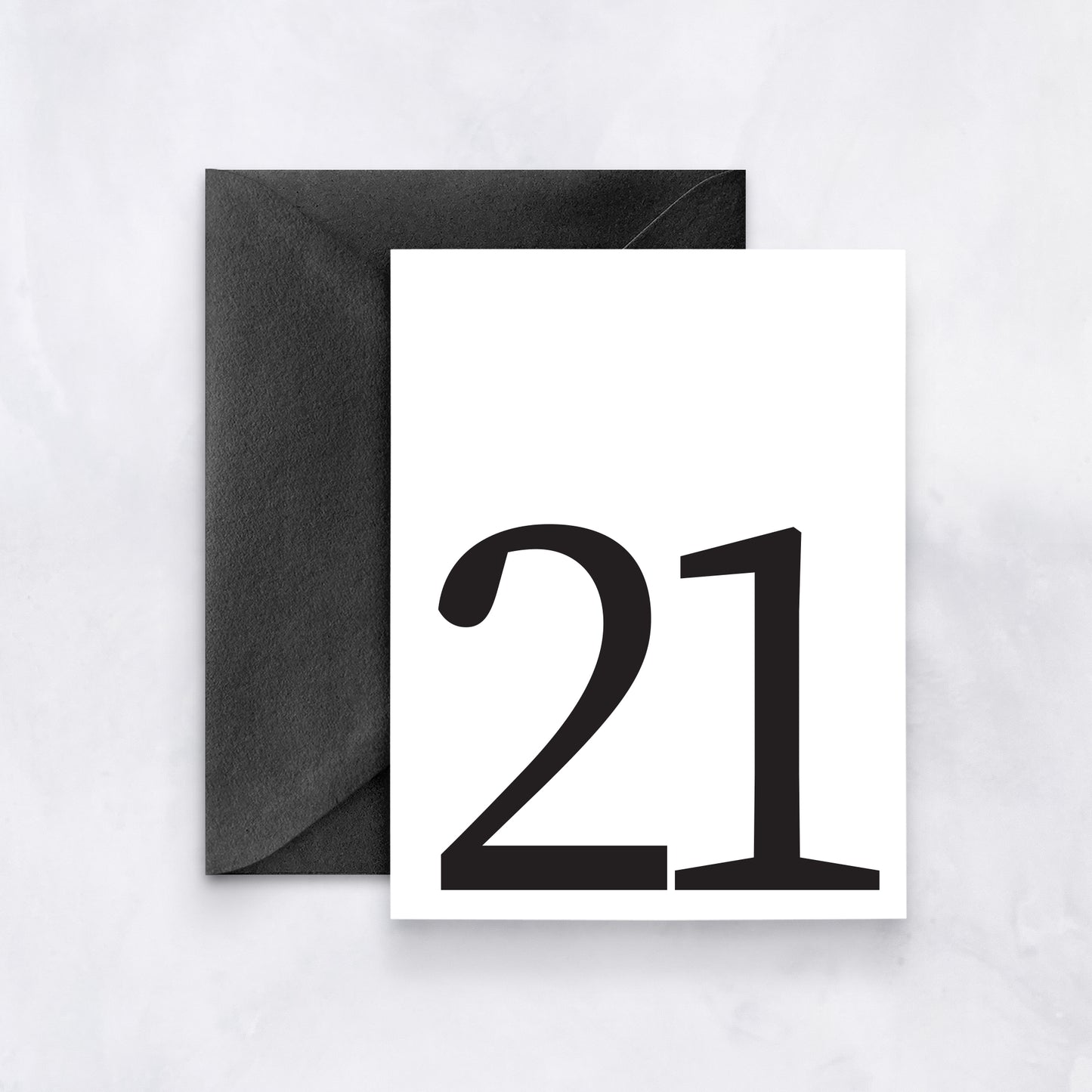 21st Birthday Milestone Card