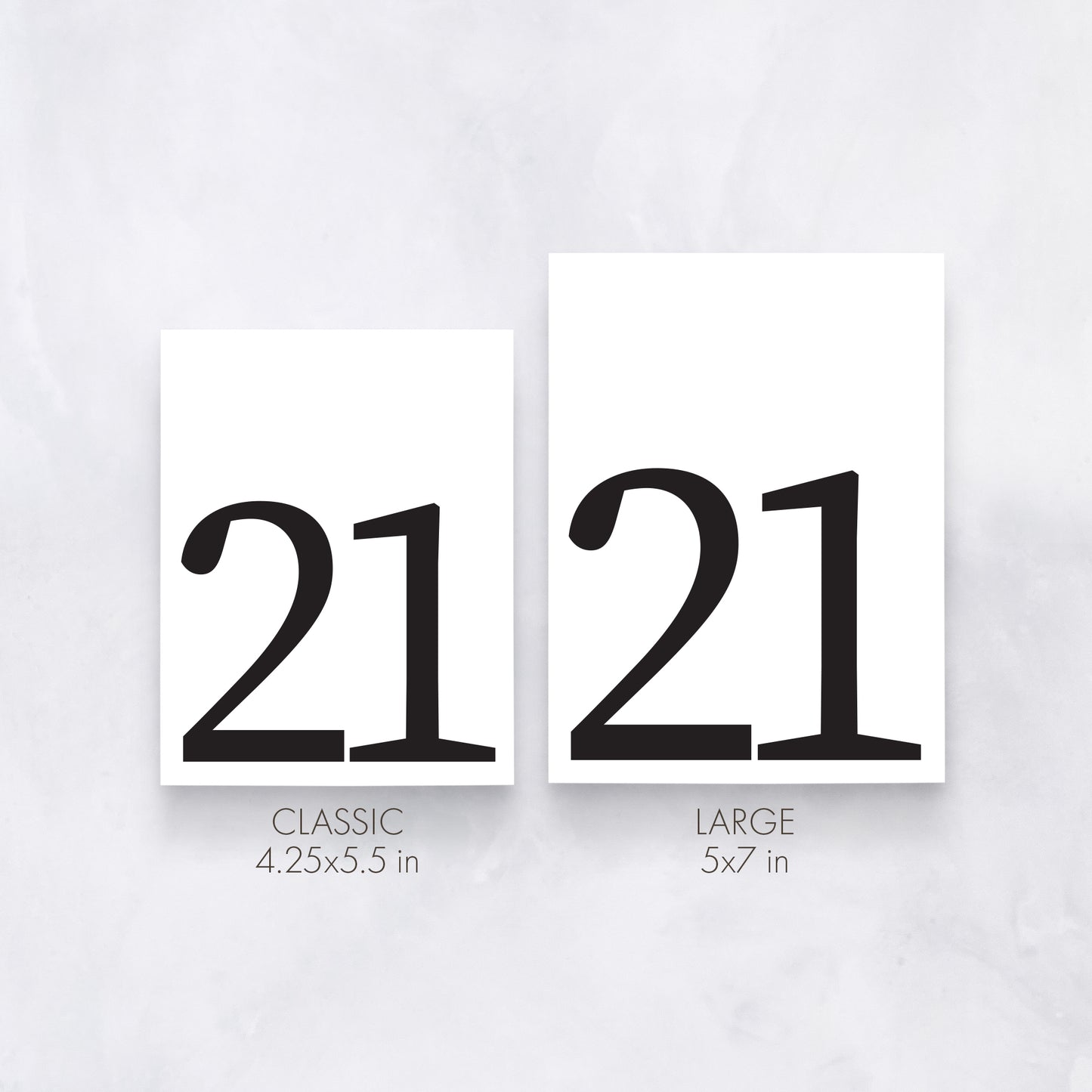 21st Birthday Milestone Card
