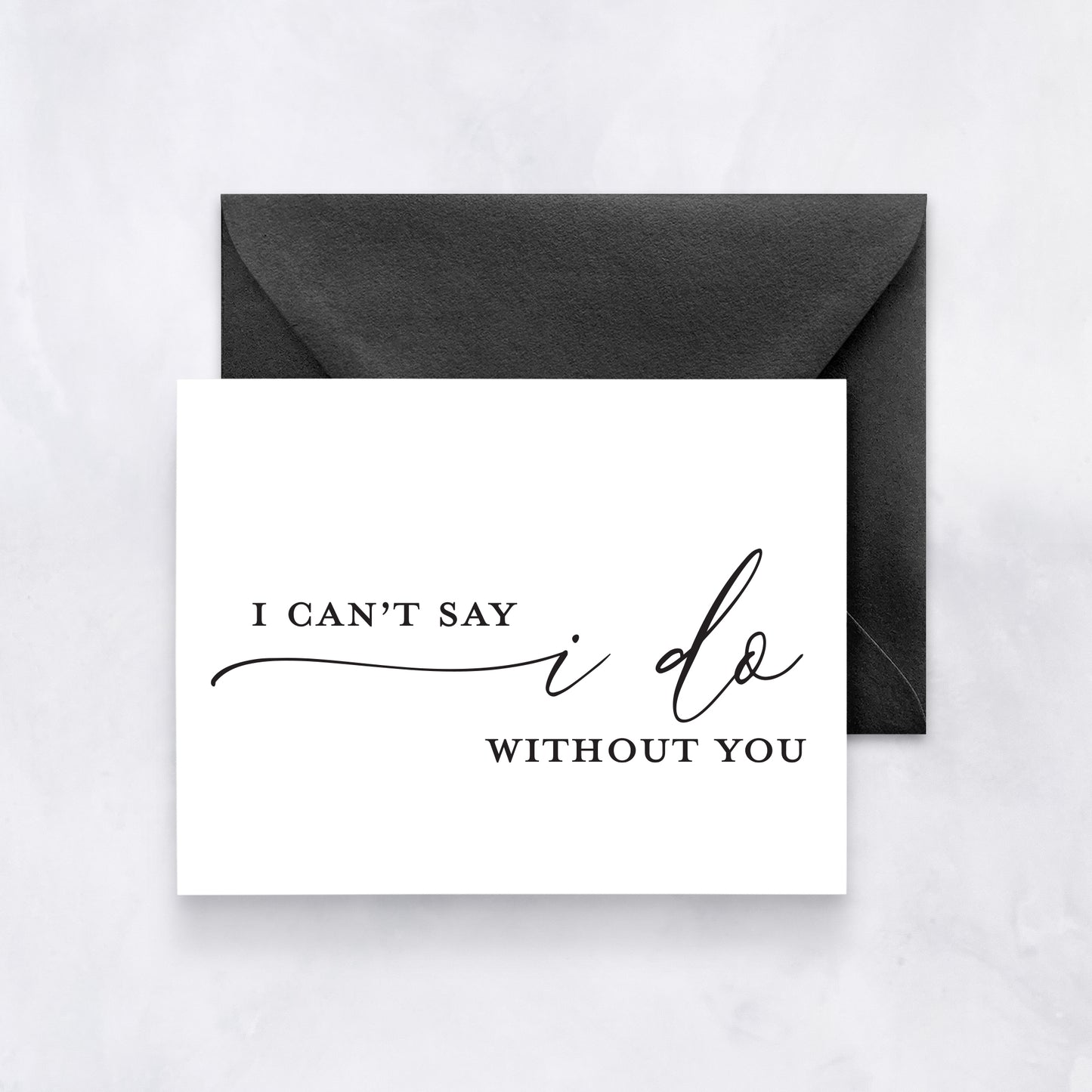 Bridesmaid Proposal Card