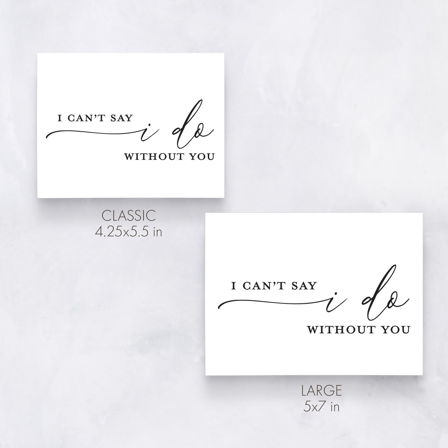 Bridesmaid Proposal Card