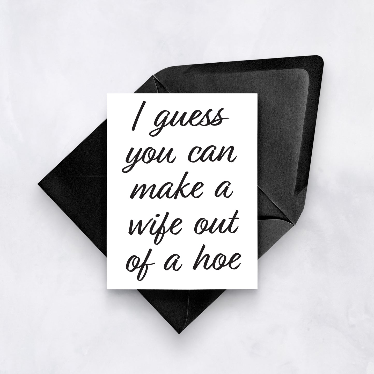 Funny Bride to Be Card