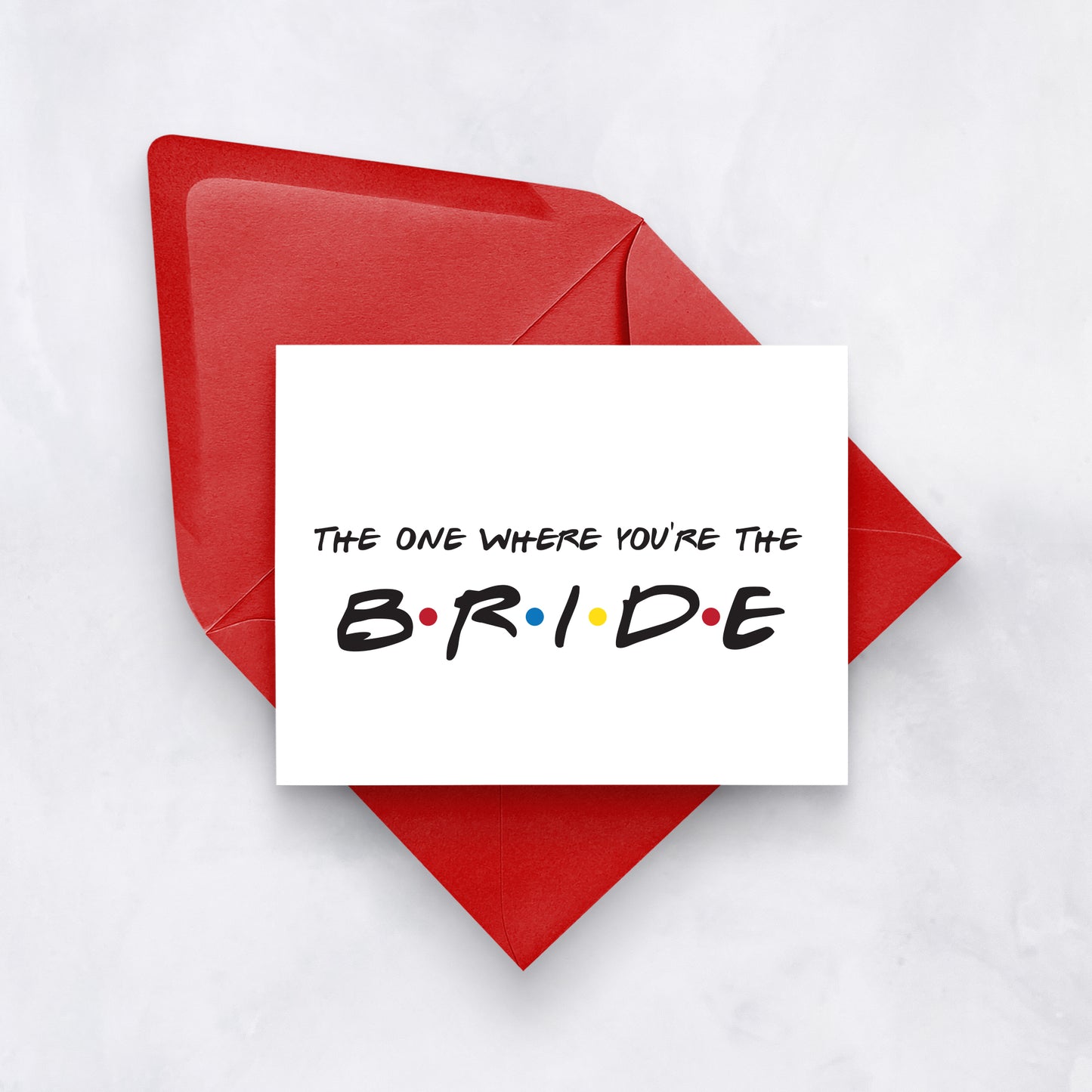 Bride Pop Culture Card