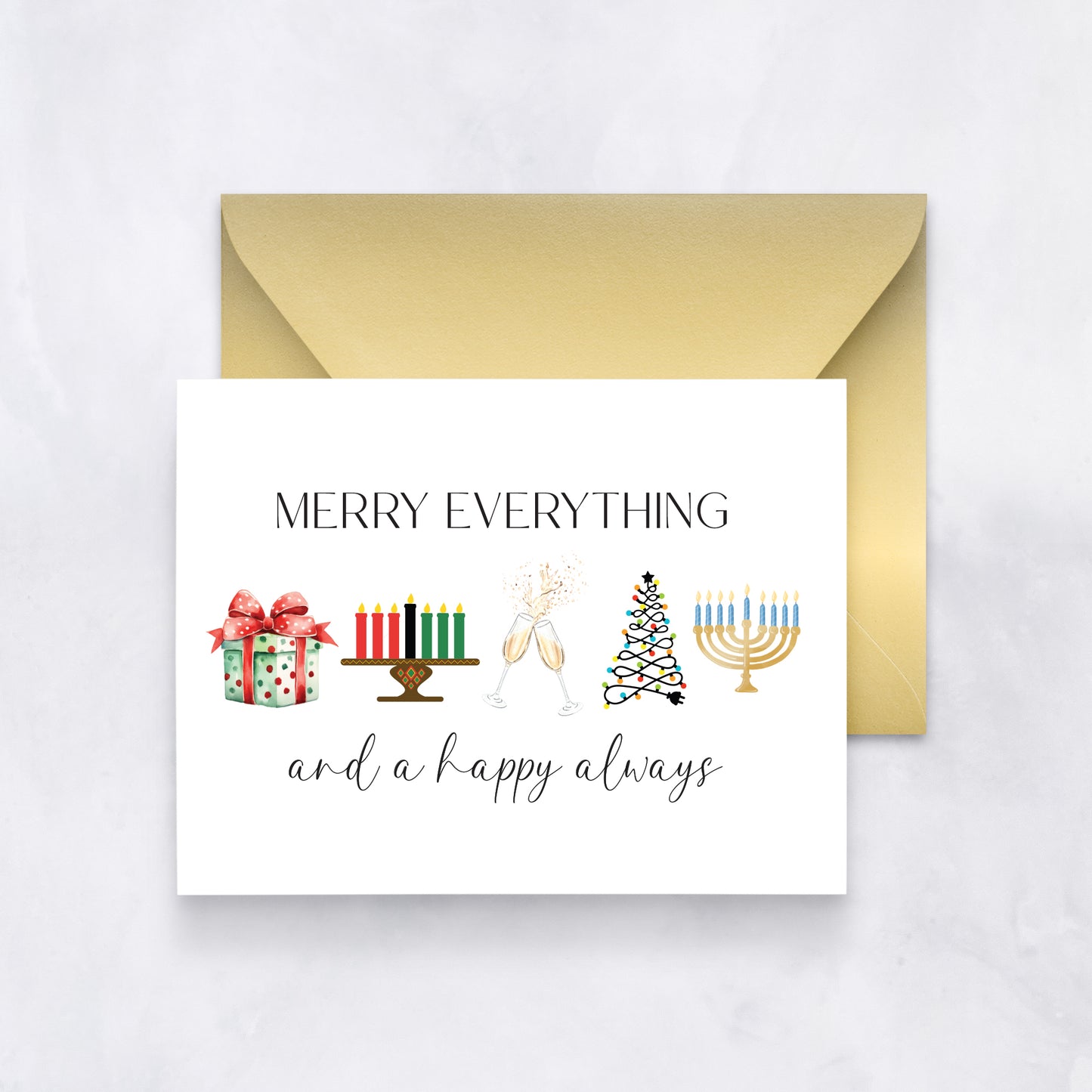 Merry Everything Holiday Card