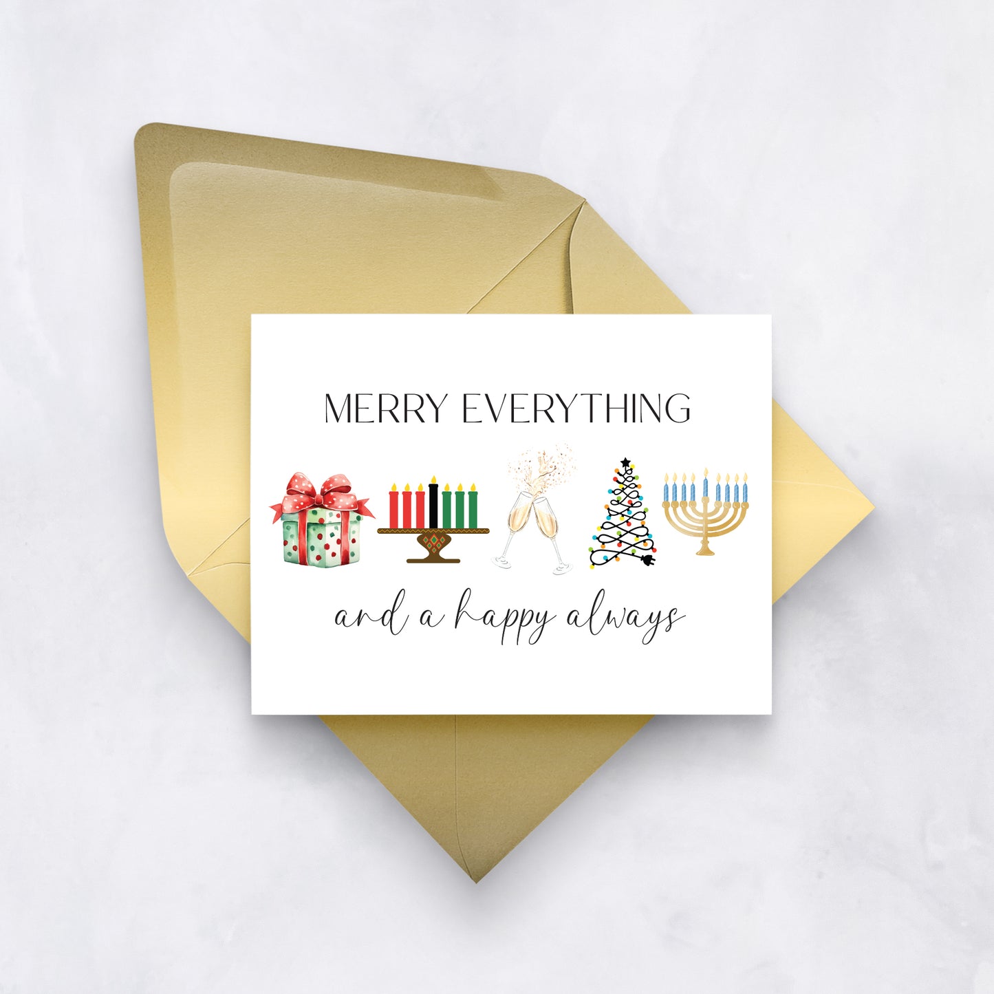 Merry Everything Holiday Card