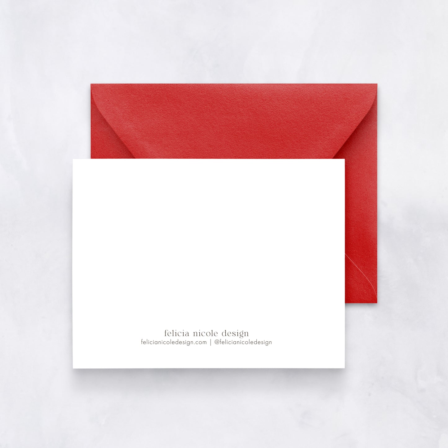 Minimal Merry Everything Card