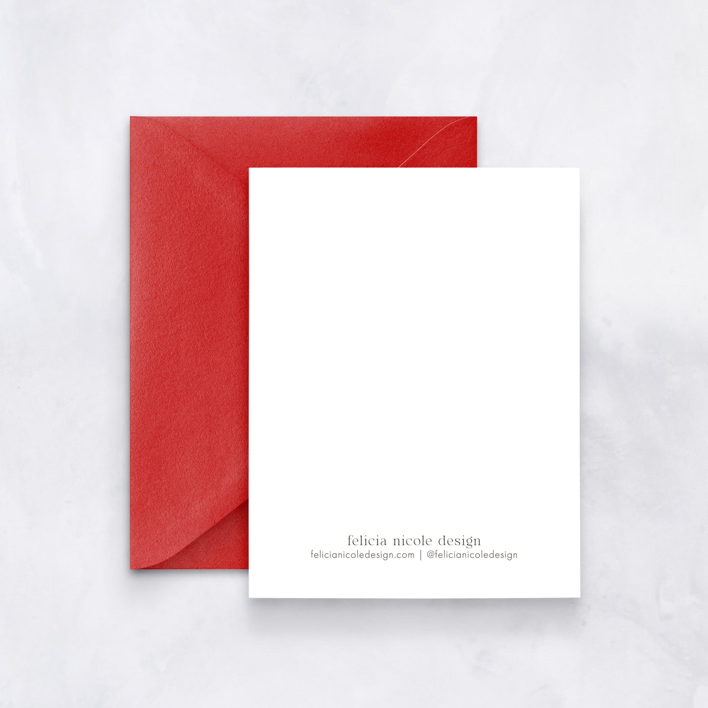 Santa Mailbox Thank You Card