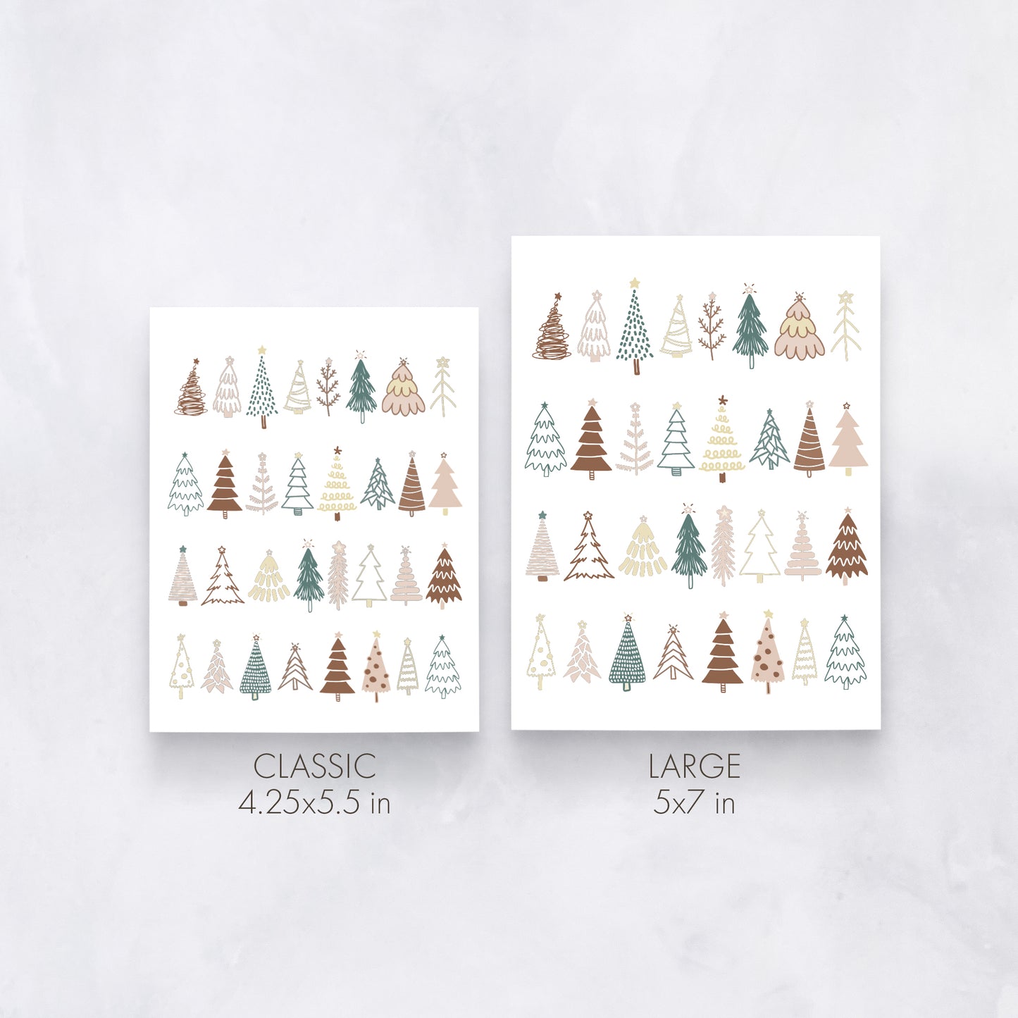 Whimsical Tree Holiday Card