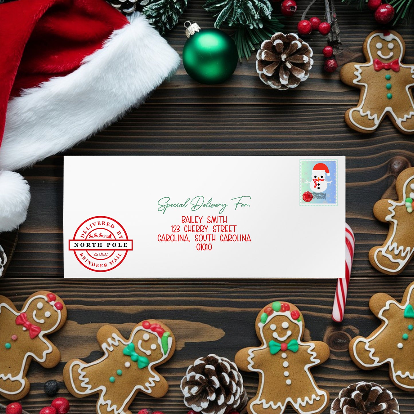 Personalized Santa Letter & Nice List Certificate