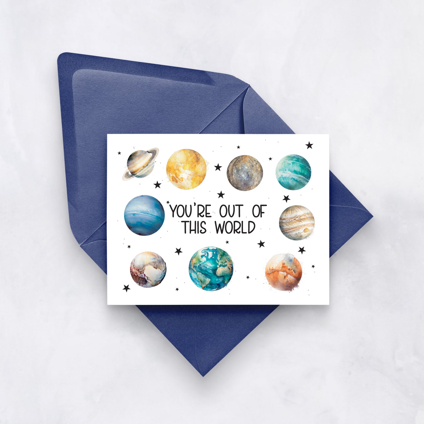Out of This World Card