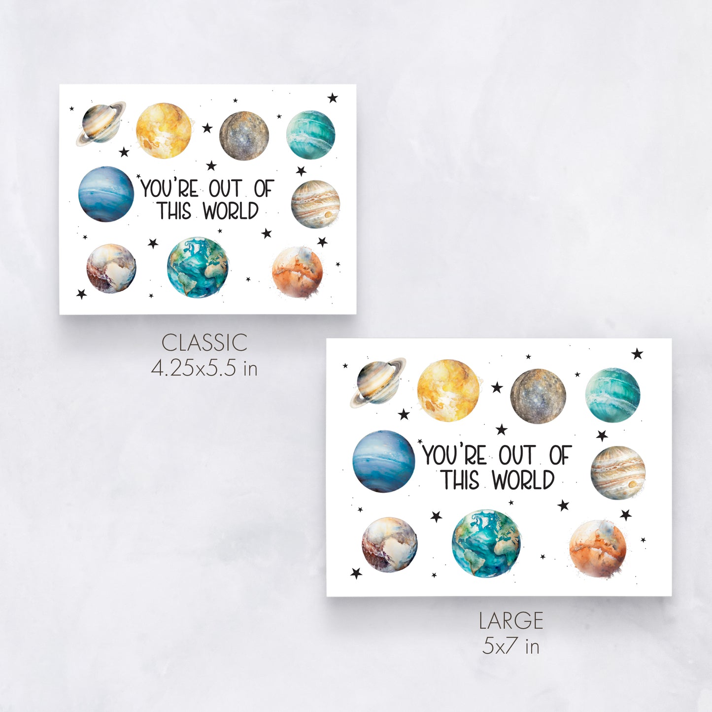 Out of This World Card