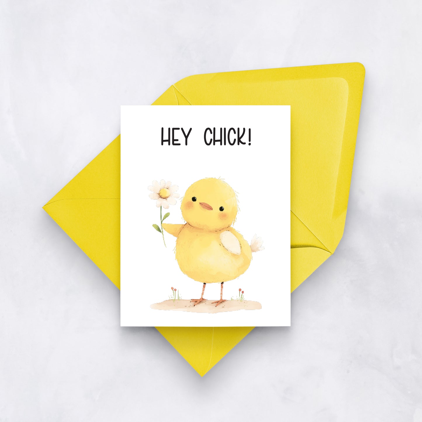 Hey Chick! Greeting Card