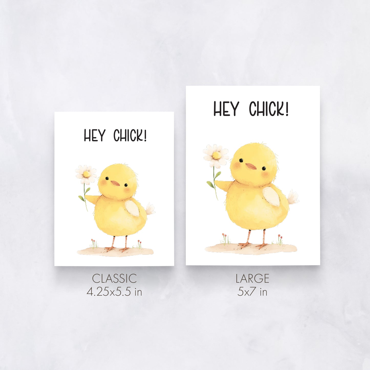 Hey Chick! Greeting Card