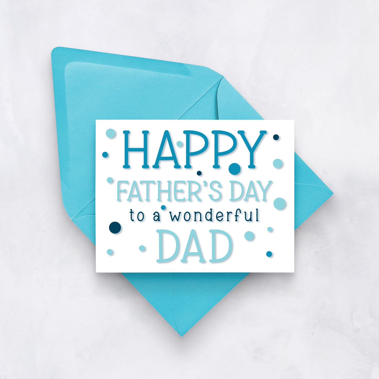 Wonderful Dad Father's Day Card