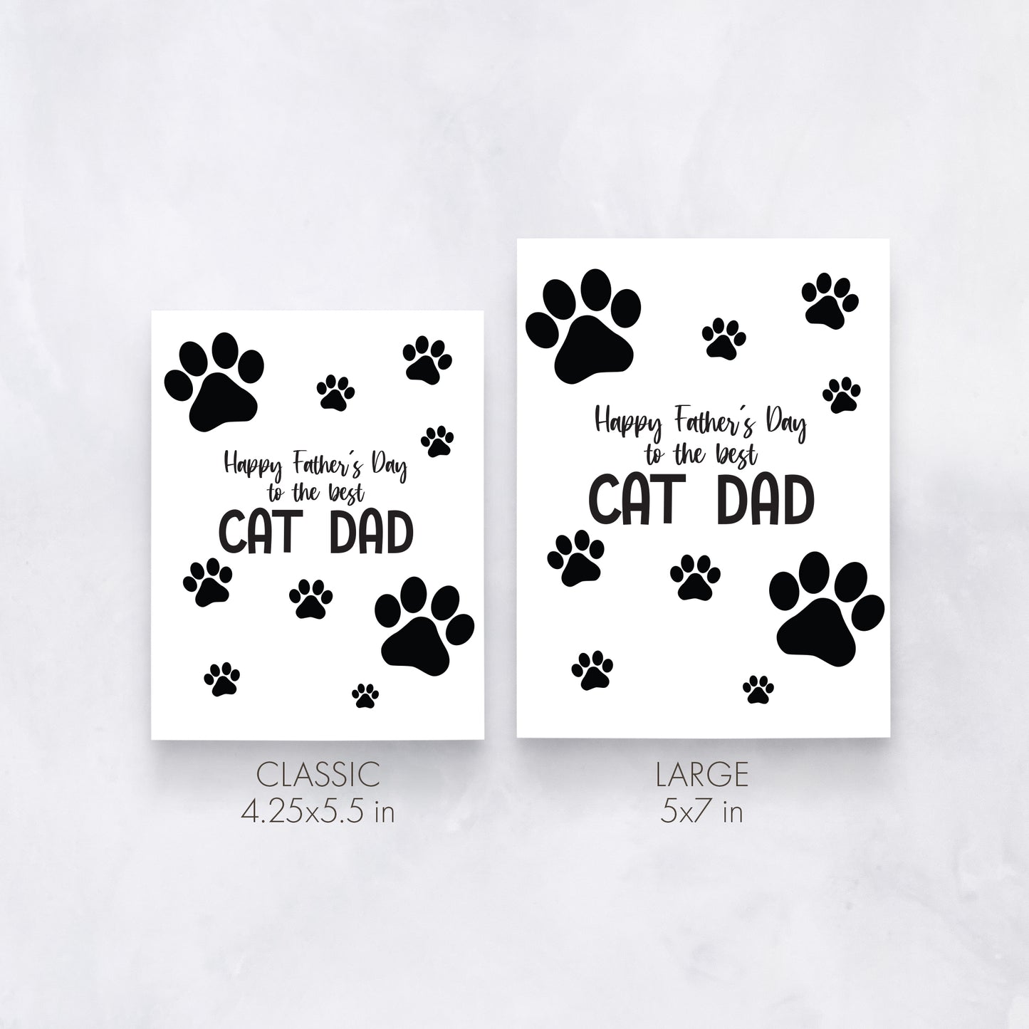 Cat Dad Father’s Day Card