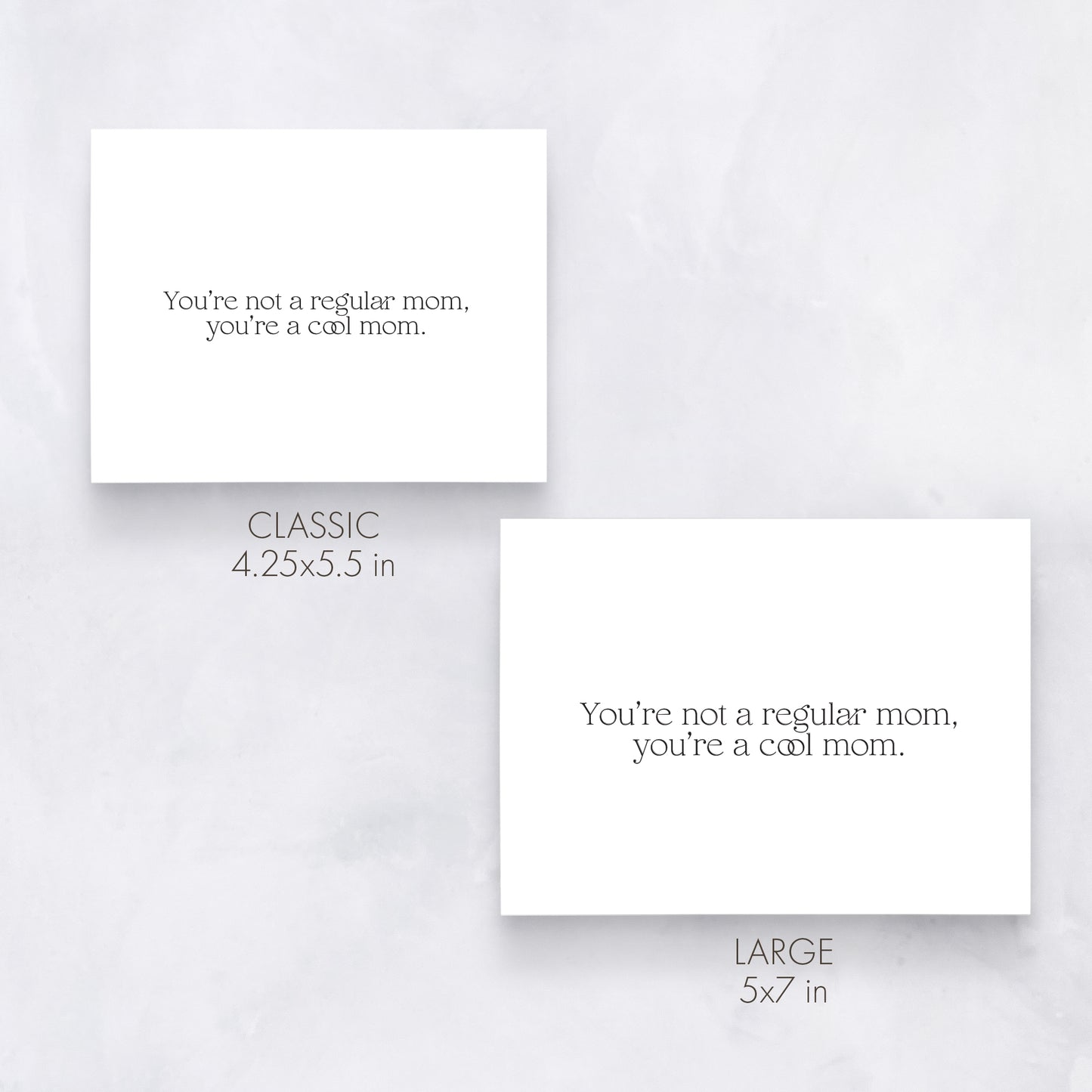 You’re Not a Regular Mom You’re a Cool Mom | Funny Mother’s Day Card