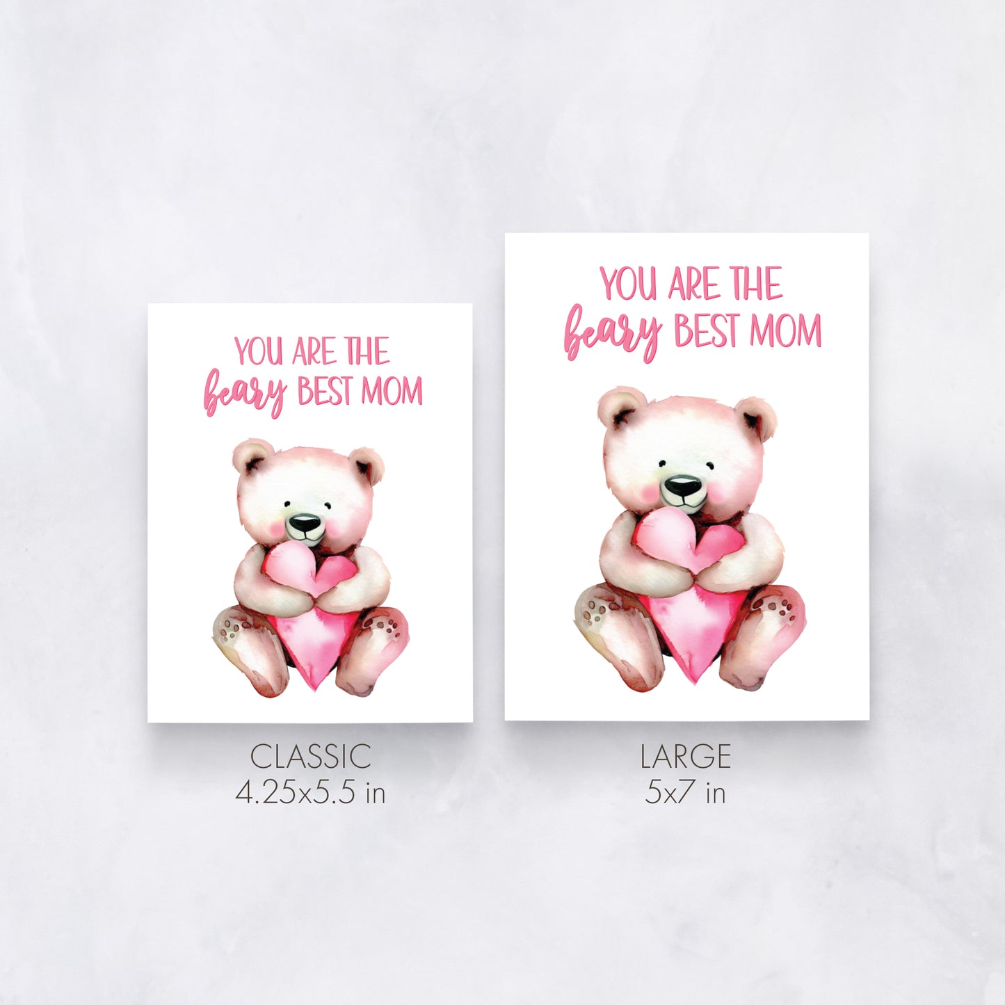 You Are the Beary Best Mom | Cute Mother’s Day Card