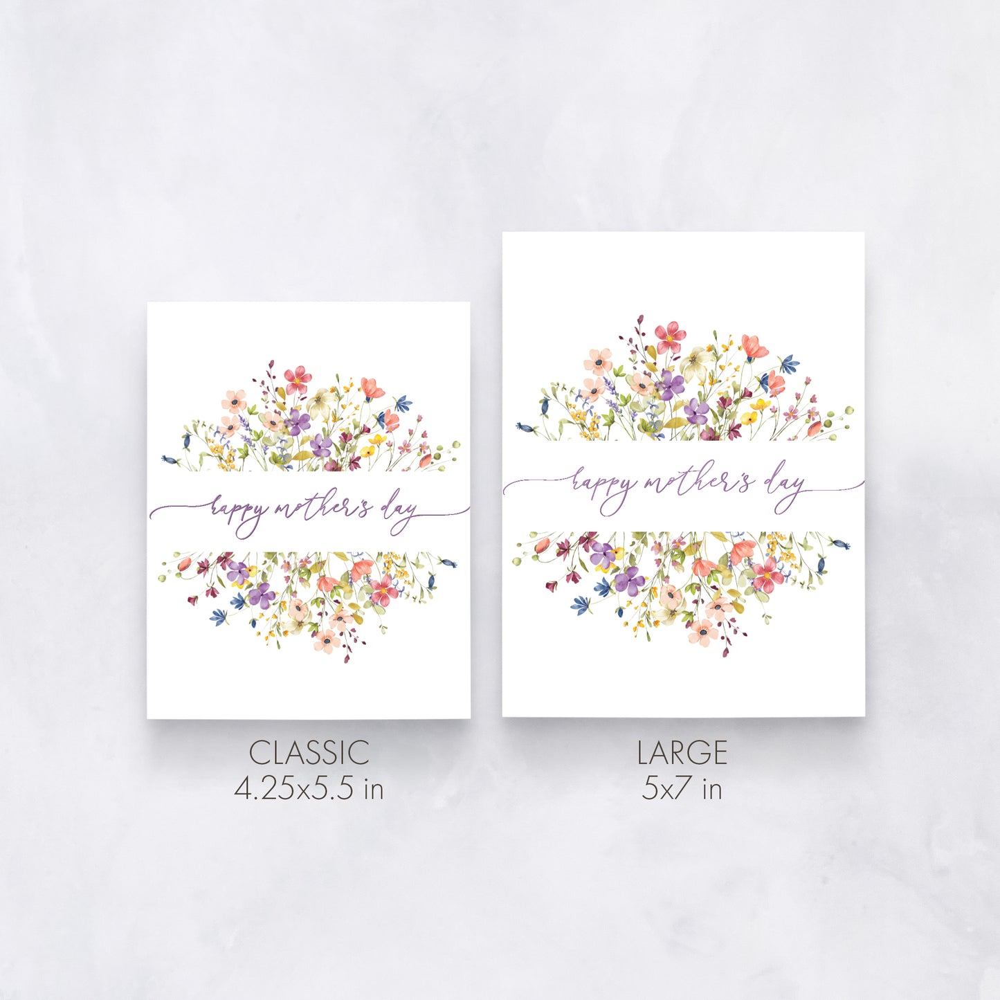 Happy Mother’s Day | Elegant Watercolor Floral Card