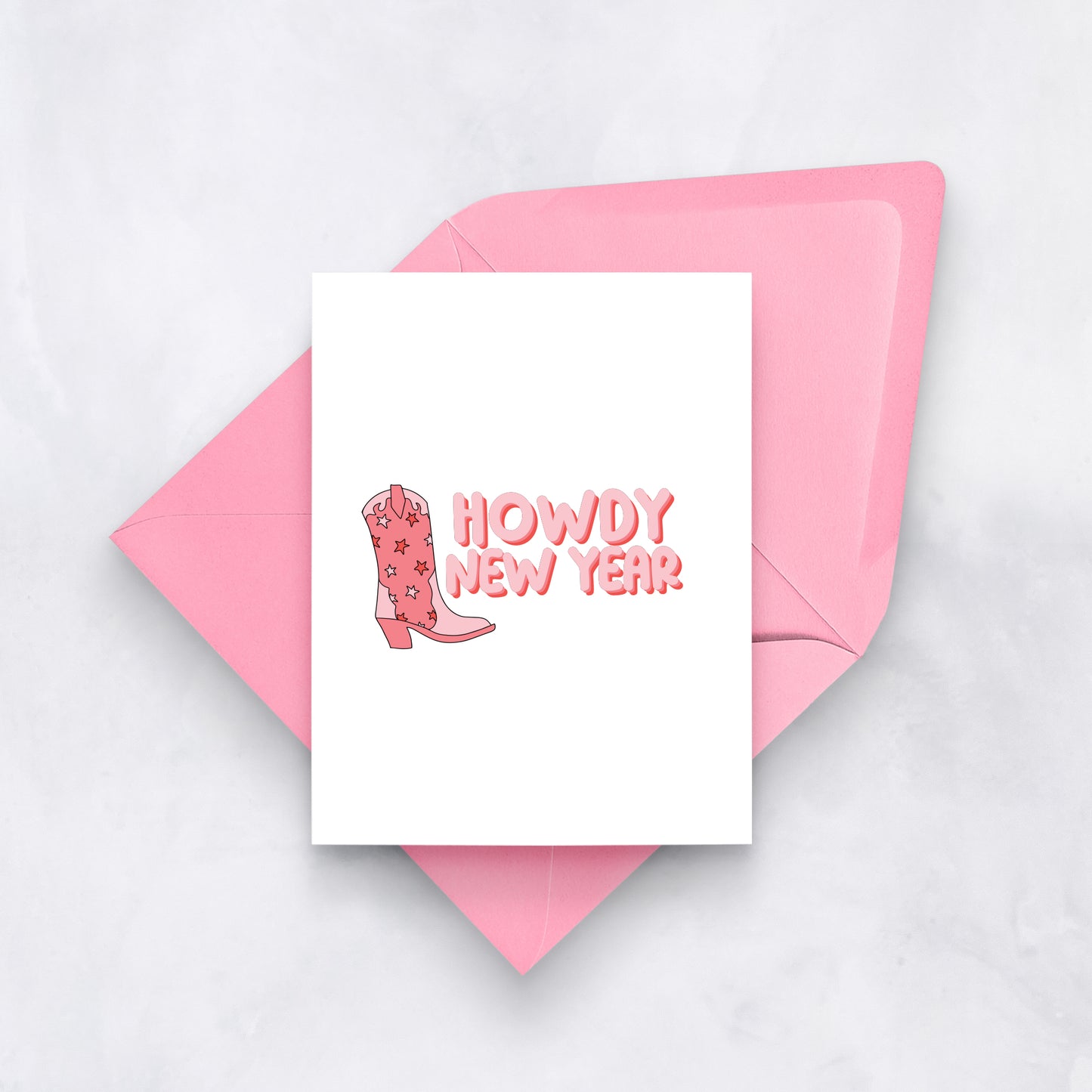 Howdy New Year | Western-Inspired Funny New Year Card