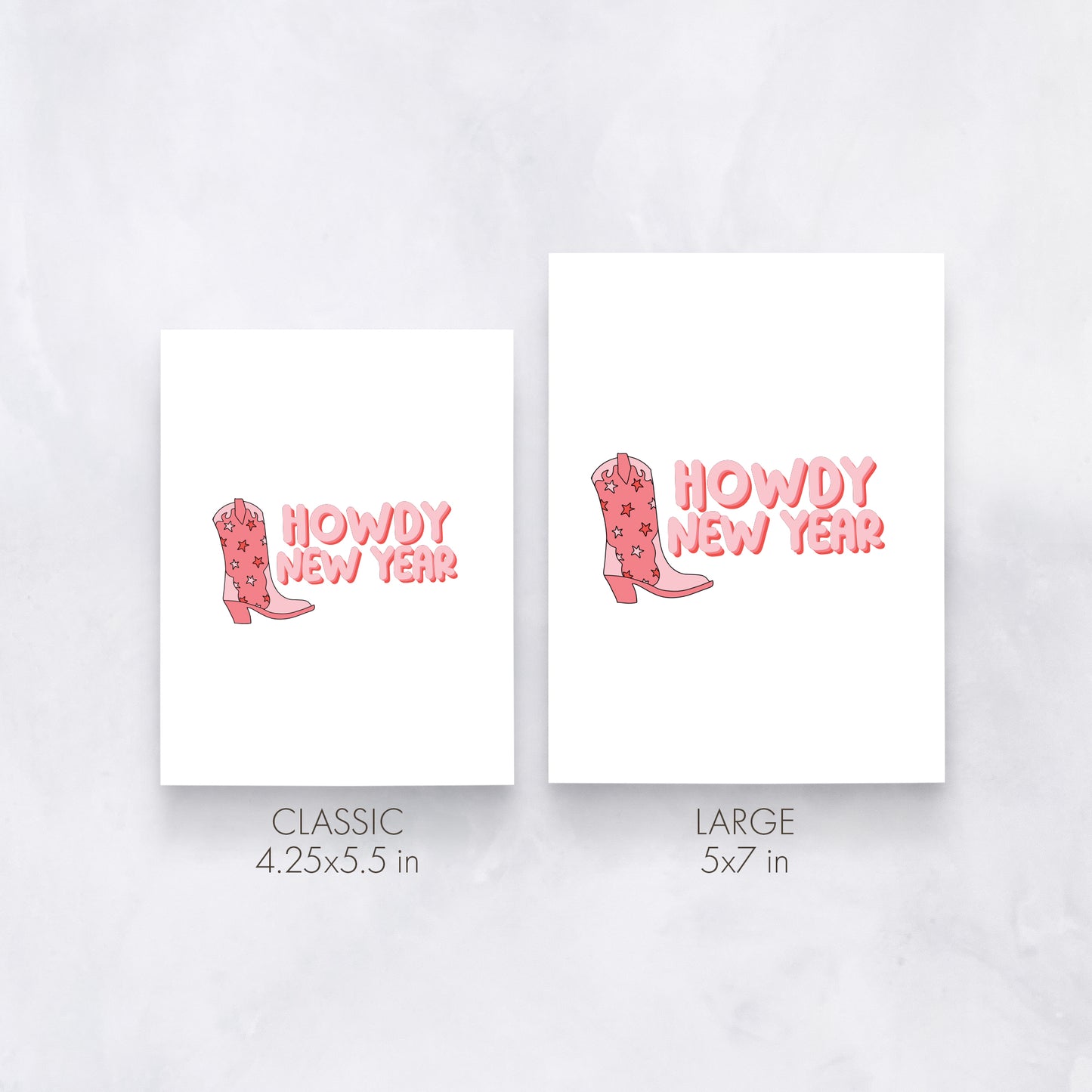 Howdy New Year | Western-Inspired Funny New Year Card