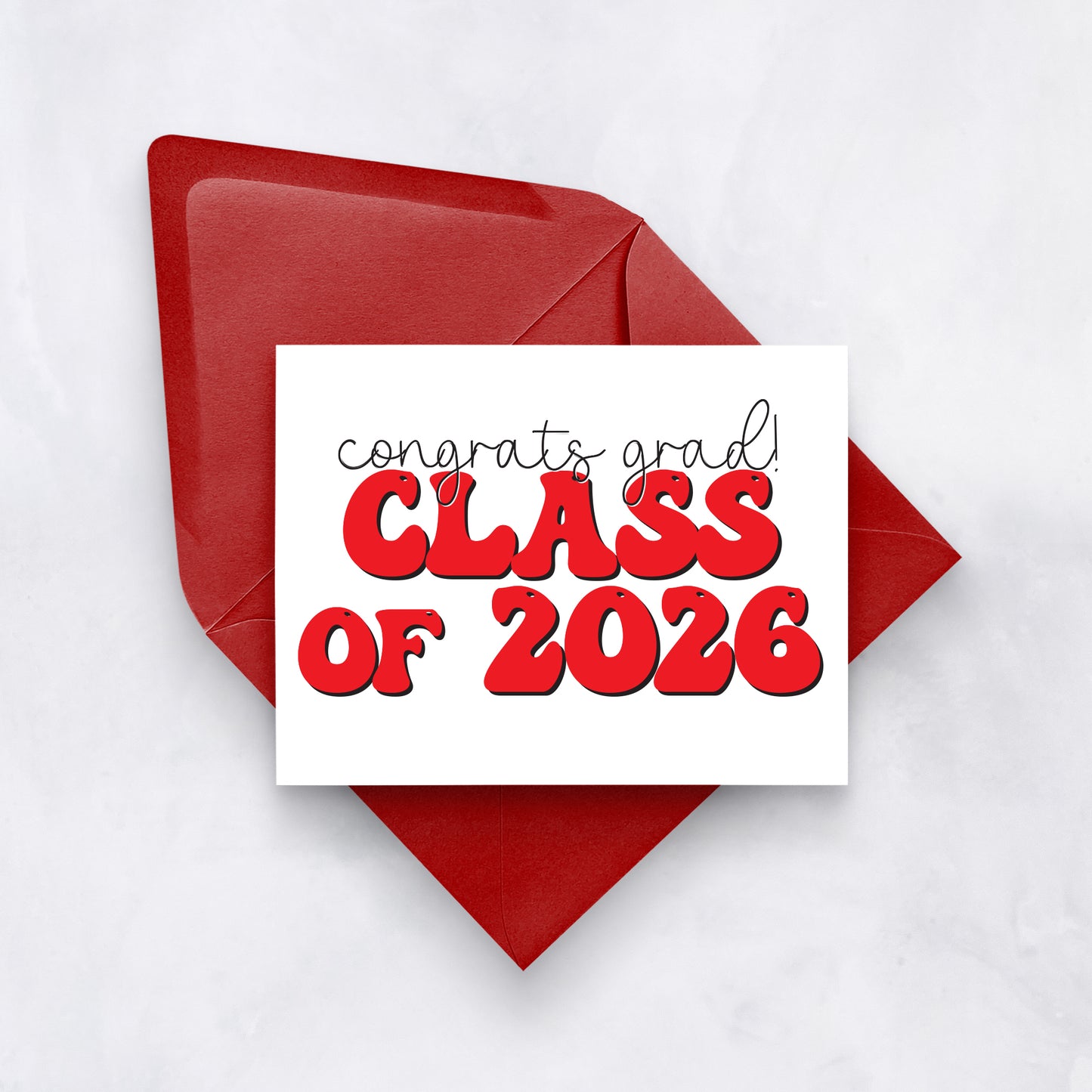Congrats Grad | Class of 2026 Card