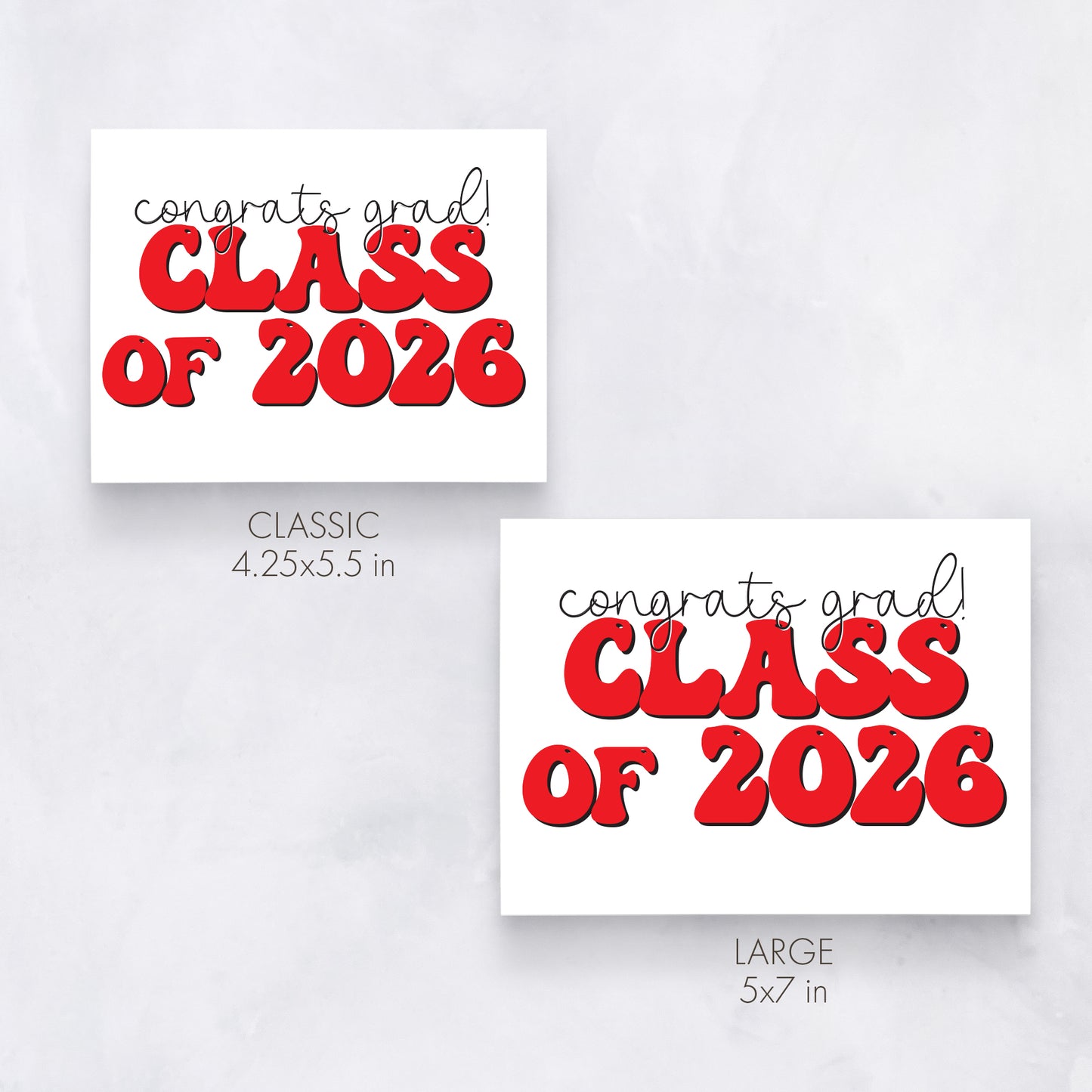 Congrats Grad | Class of 2026 Card