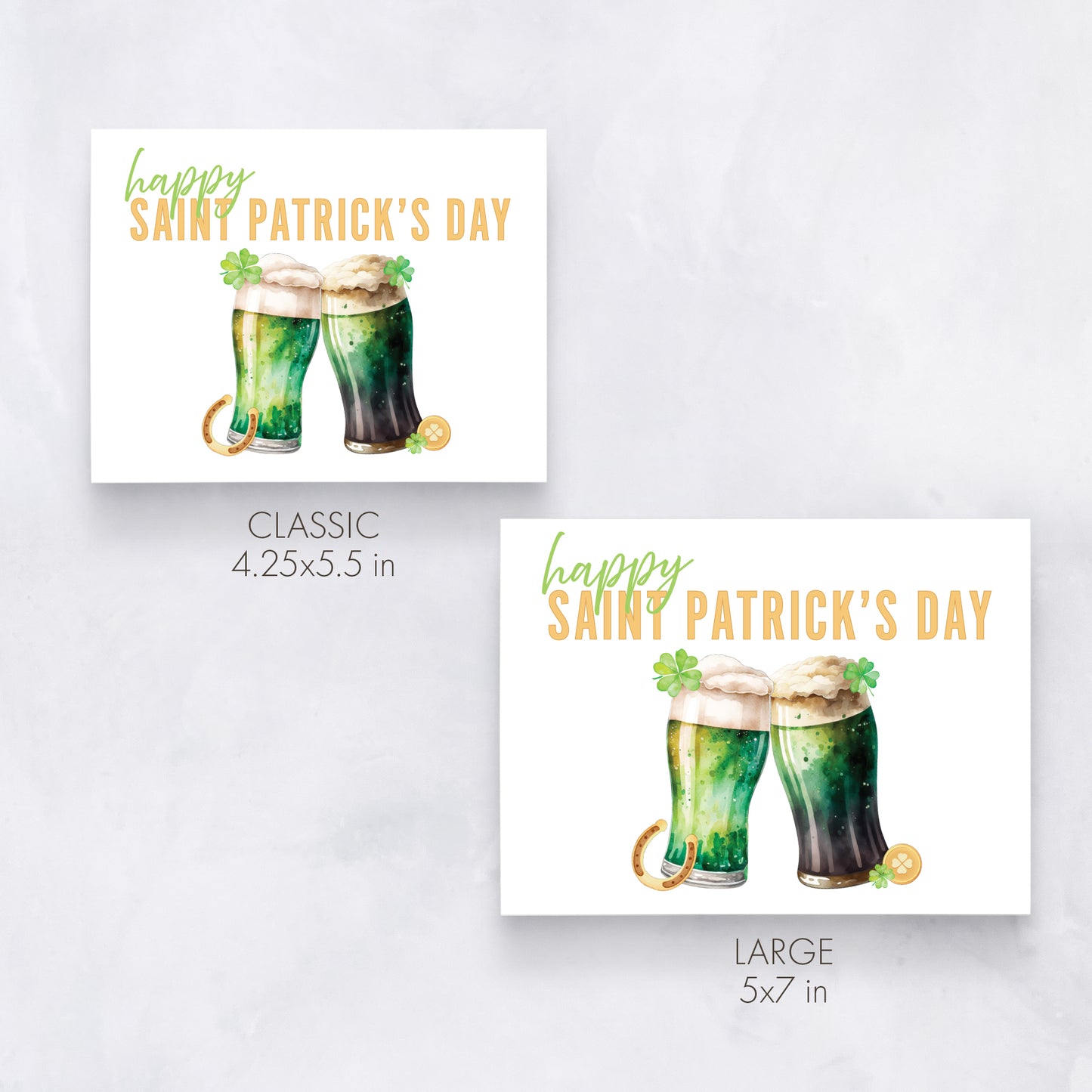 Happy Saint Patrick’s Day – Irish Beer Card