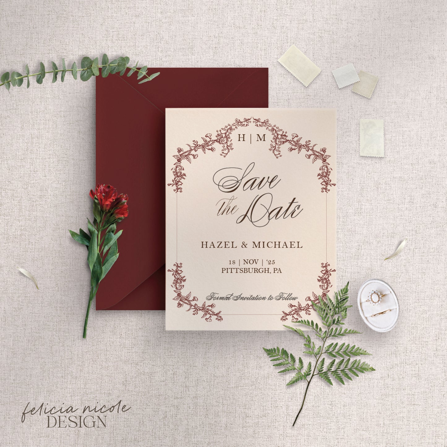 The Hazel | Save the Dates