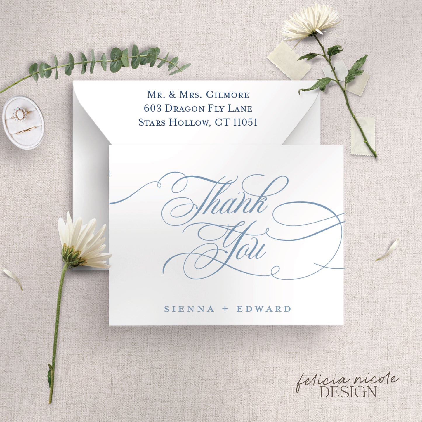 The Sienna | Wedding Thank You Cards