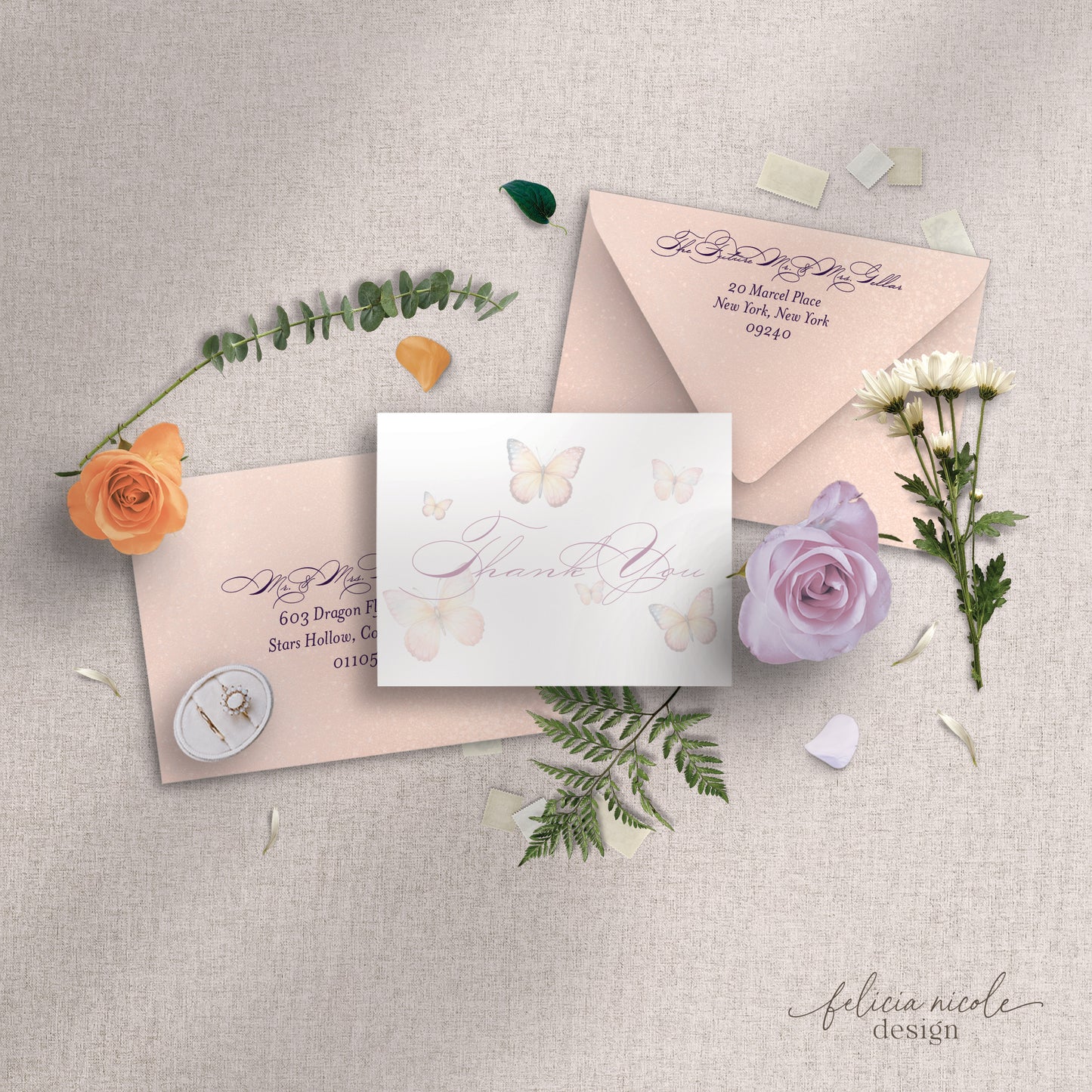 The Selena | Wedding Thank You Cards