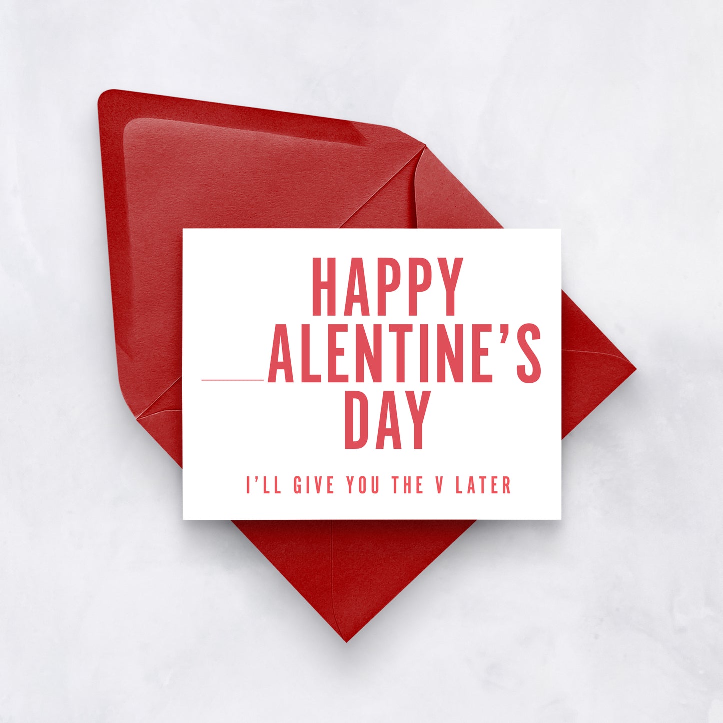 Happy Valentine’s Day | Funny Adult Card