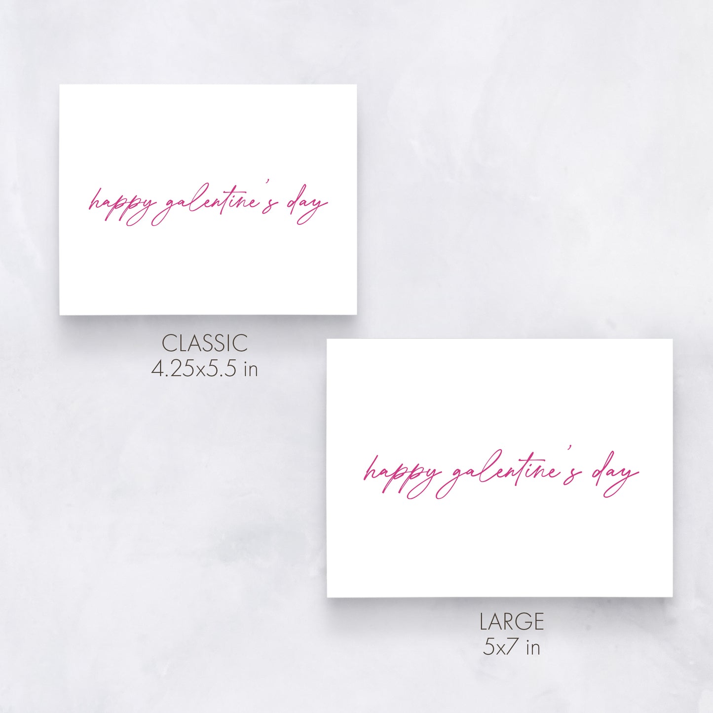 Happy Galentine’s Day | Minimal Friendship Card