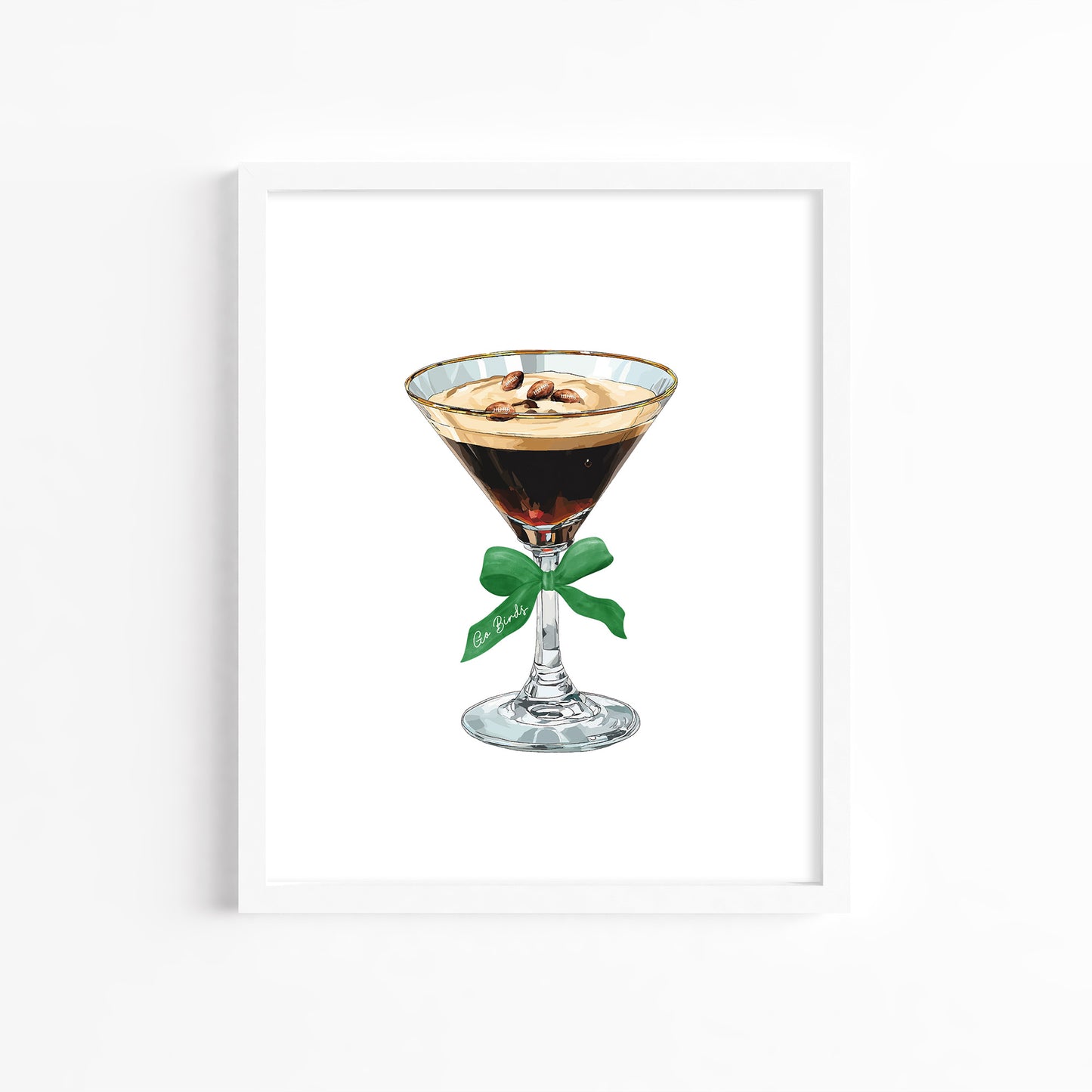 Philly Football Espresso Martini Print