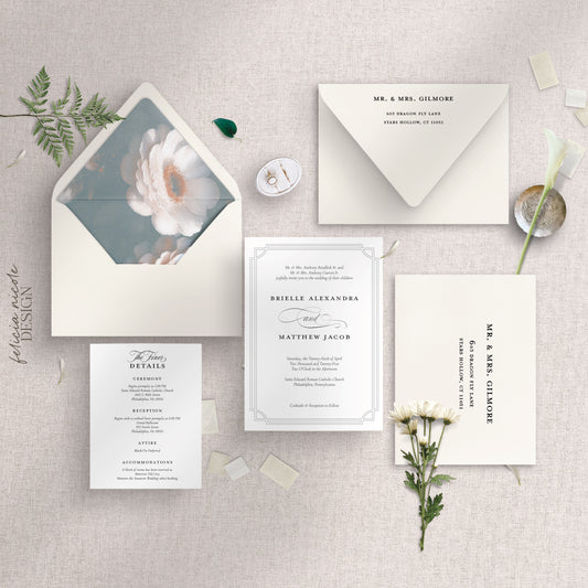 The Brielle | Wedding Invitations Suite