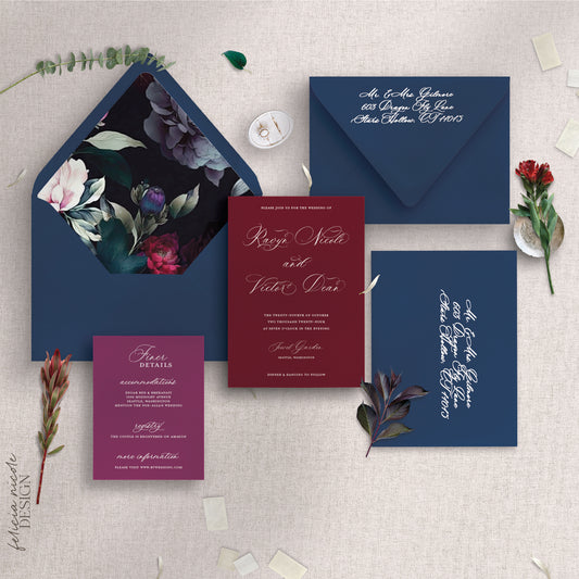 The Ravyn | Wedding Invitations Suite