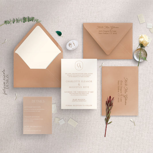 The Charlotte | Wedding Invitations Suite