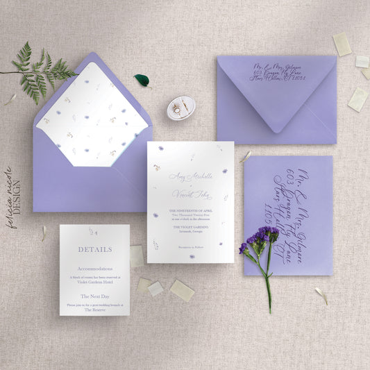 The Amy | Wedding Invitations Suite
