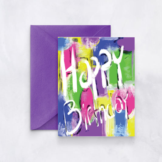 Colorful Birthday Card