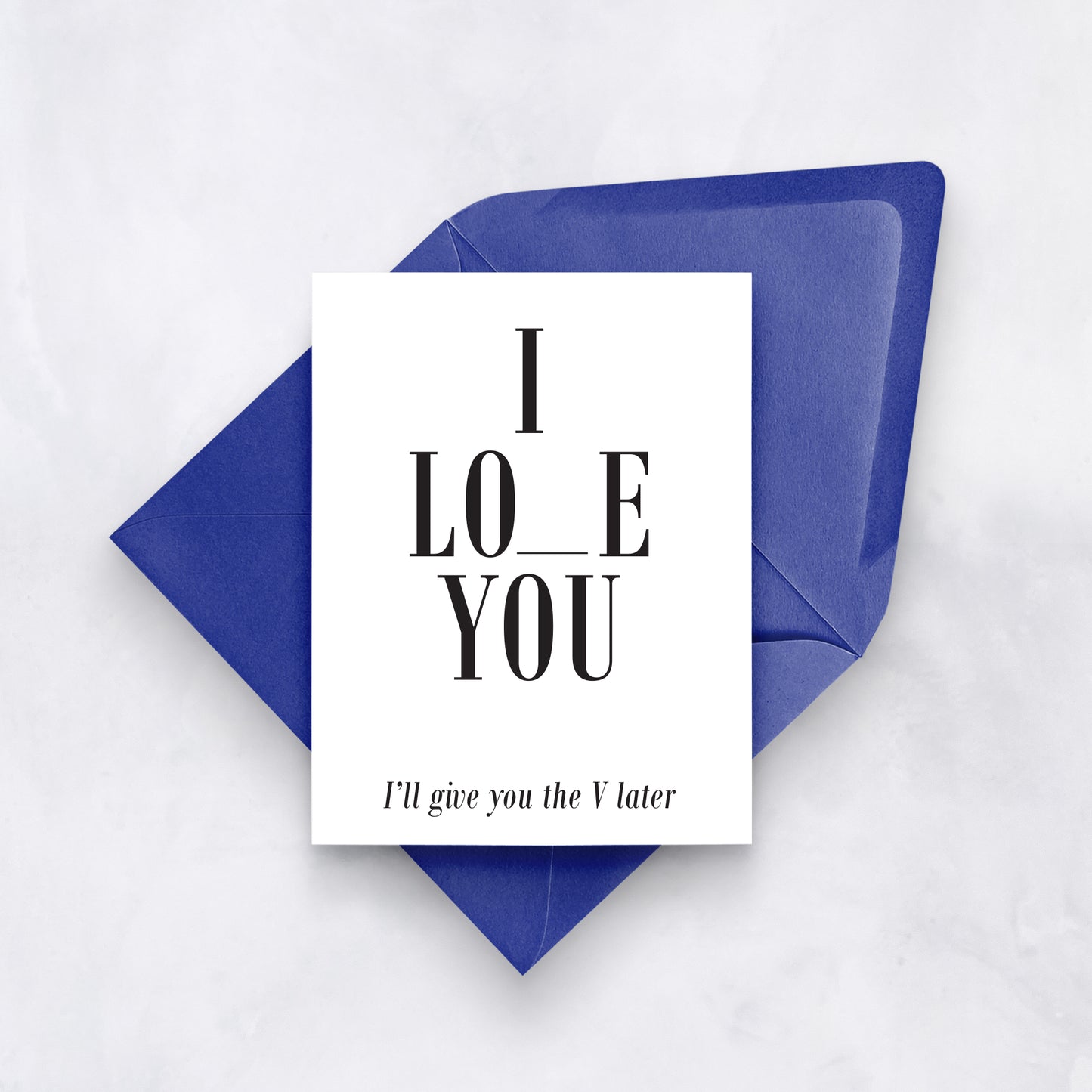 Give You the V Card