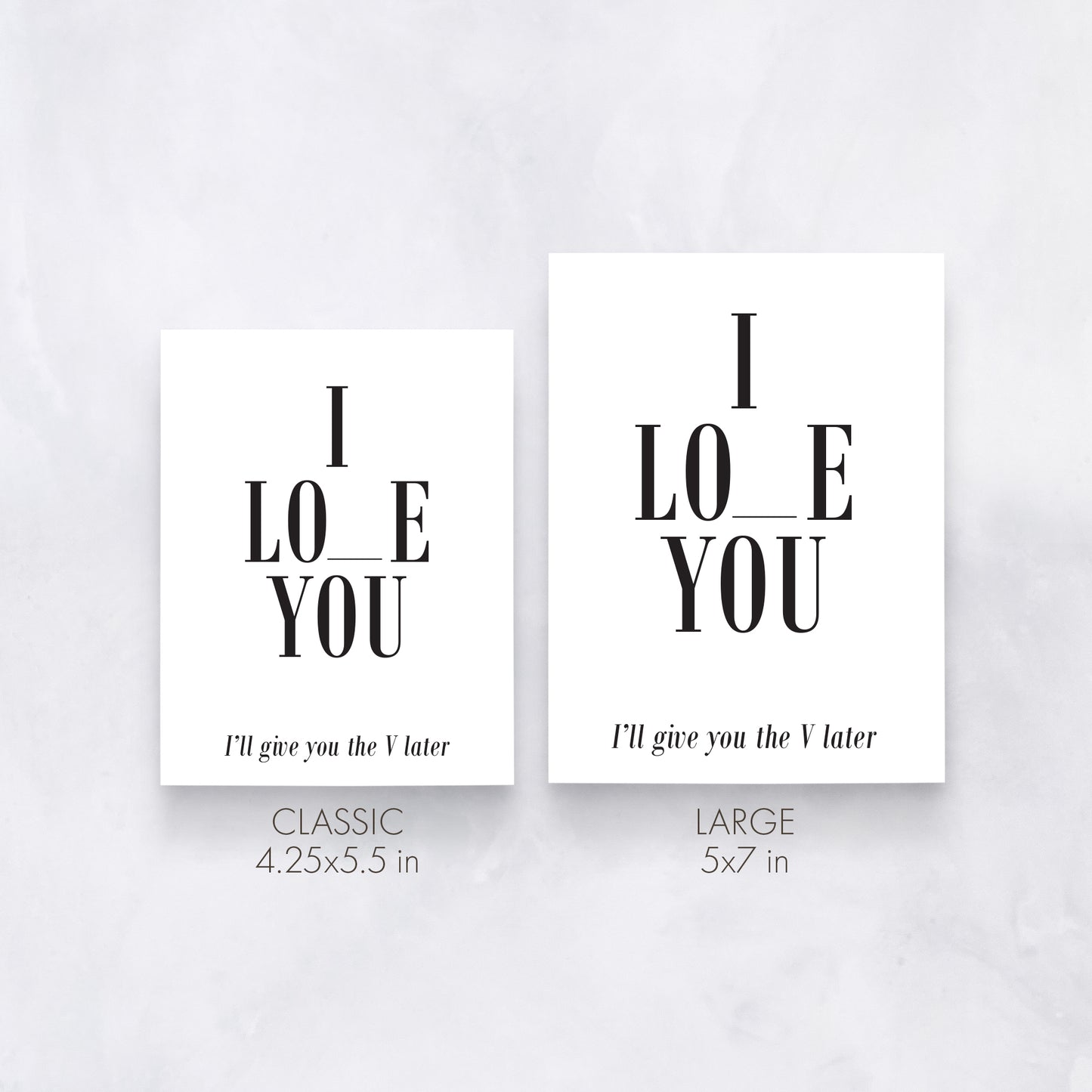Give You the V Card