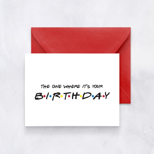 Pop Culture Birthday Card