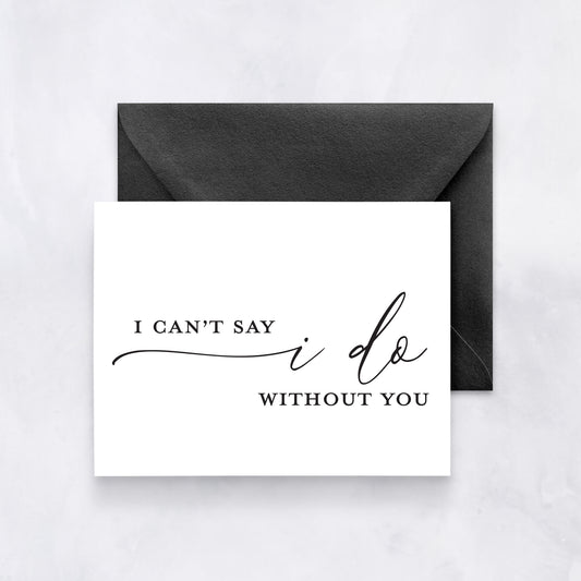 Bridesmaid Proposal Card
