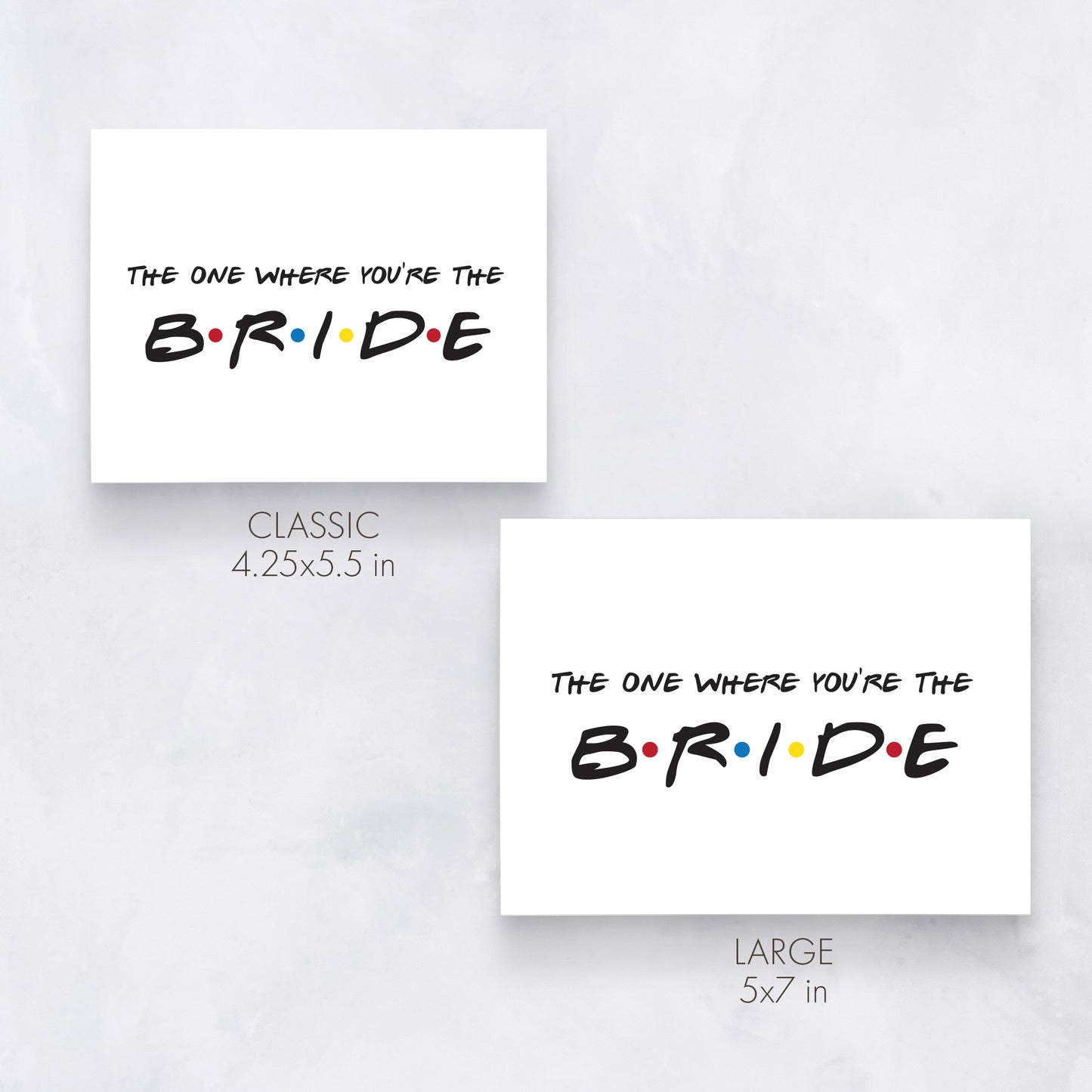Bride Pop Culture Card