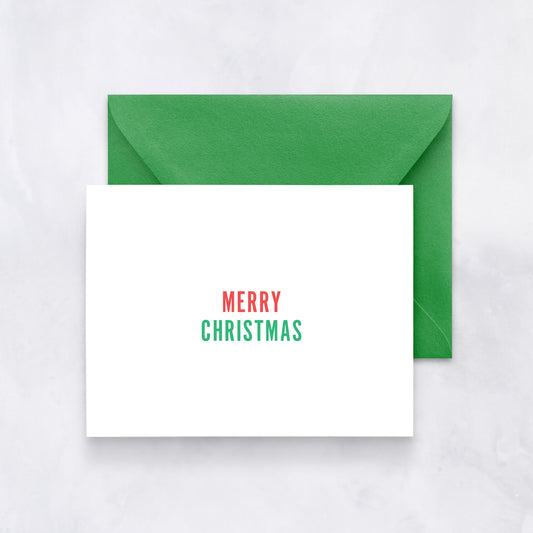 Minimal Merry Christmas Card